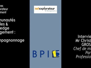 e-compagnonnage : interview BPI de Mr C. Grosjean, Chef de Mission Parcours Professionnel ERDF Ouest - 201105