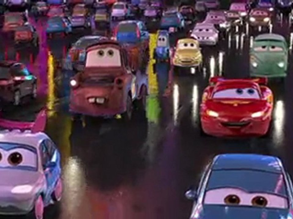 Collision of Worlds - Clip Robbie Williams pour Cars 2