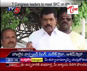 T-Congress leaders to meet Sri Krishna Committee on 06th July