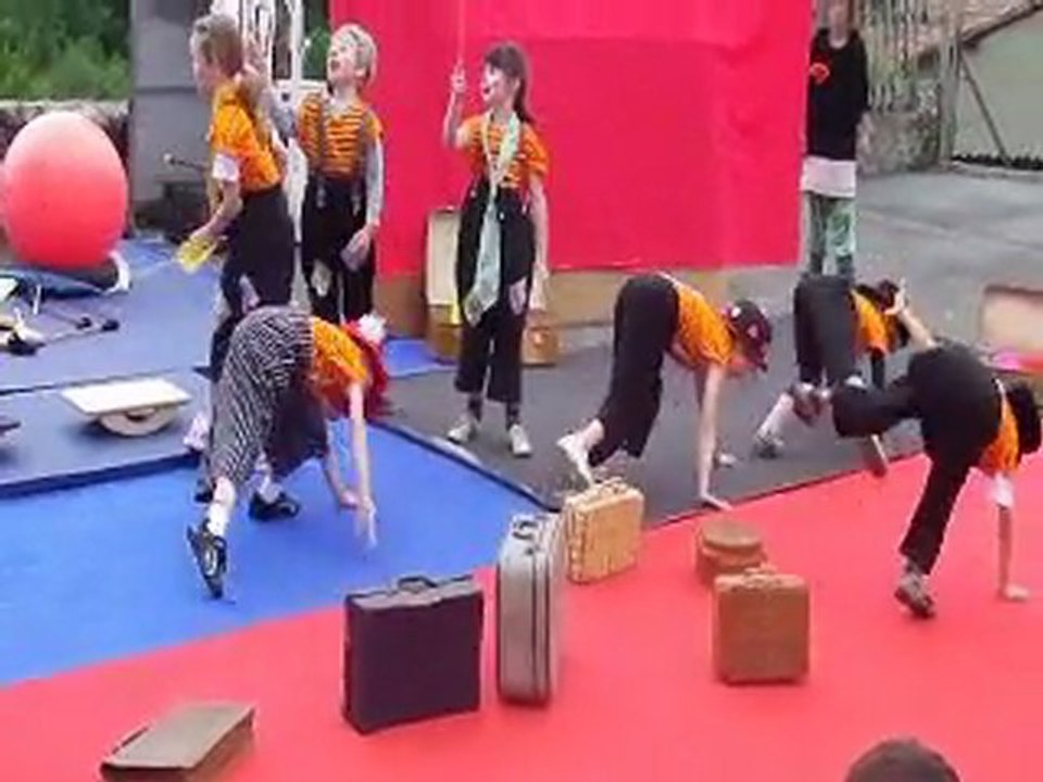 Spectacle de fin d'année de l'école des arts du cirque "Midi Cirque"