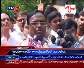 78th Happy Birthday to CM Rosayya, Ponnala with Media