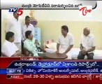 Y.S.Jagan visit to Mopidevi V Ramana in NIMS, asking health condition