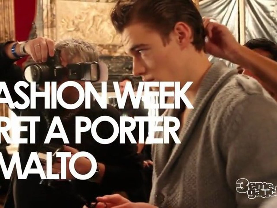 SMALTO backstage - Défilé Pret a Porter - Automne Hiver 2011 - Paris Fashion Week
