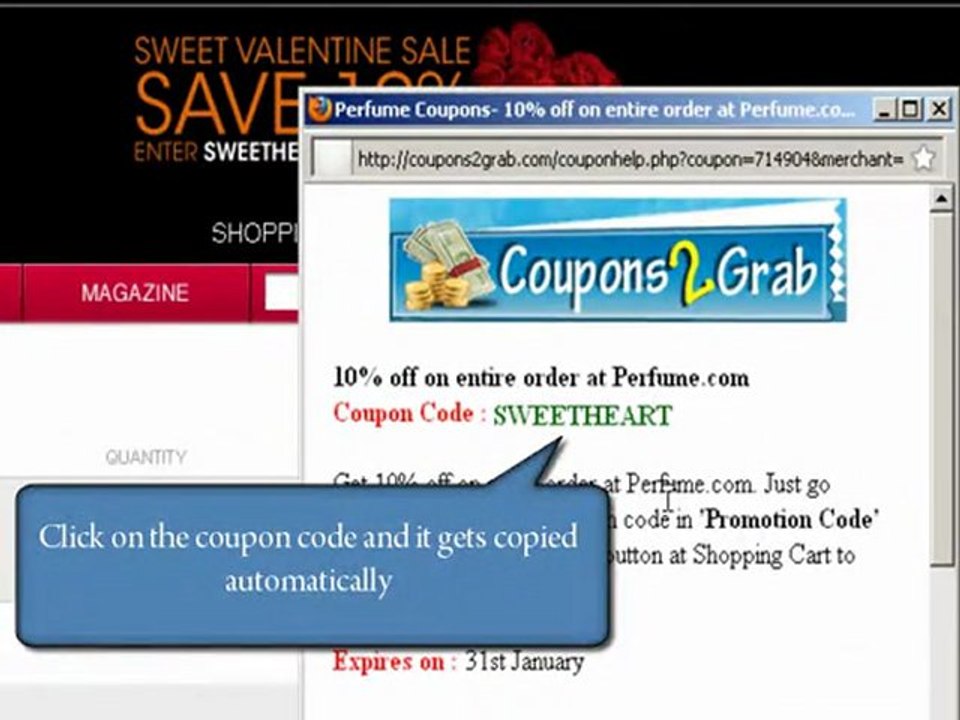 Perfume Discount Coupons -Coupons2grab