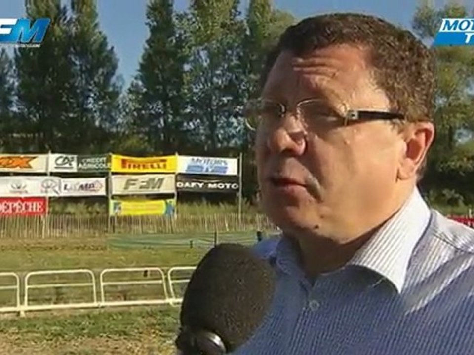 Chpt France Elite MX Gaillac - Interview Jacques Bolle