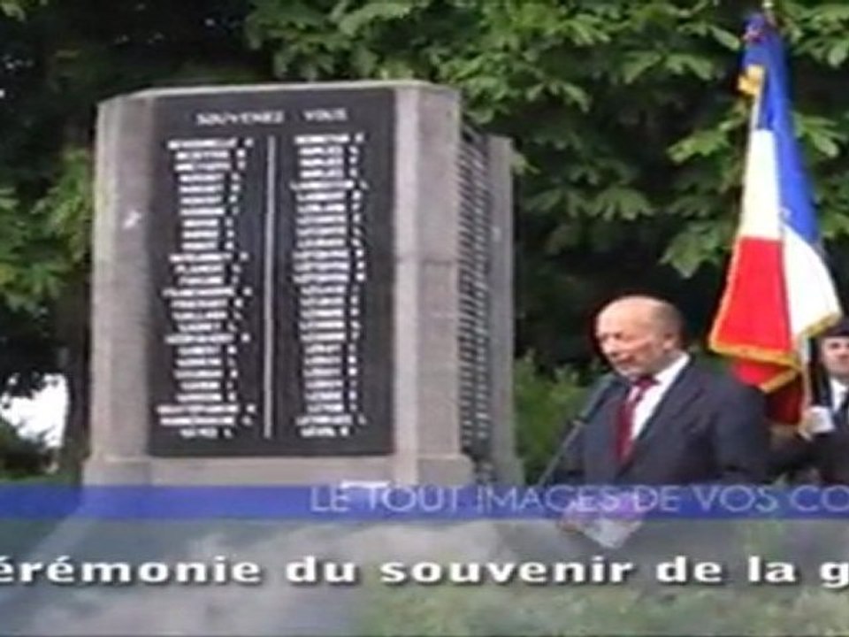 Fil de l'Actu - hommage aux victimes de Dien Bien Phu à Fouquières lez Lens
