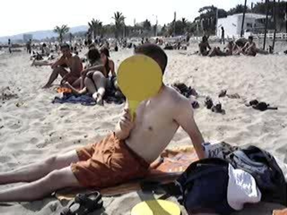 Plage à Cannes