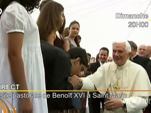Visite de Benoît XVI à Saint-Marin