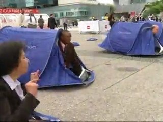 FlashMob pas de droits sans toit