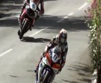Buttoming out amazing slowmo Isle of Man TT IOM 2011