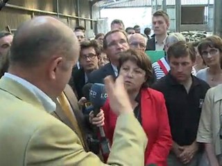 Sécheresse: Martine Aubry soutient les agriculteurs