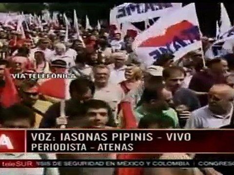 Griegos buscan evitar recortes sociales y privatizaciones
