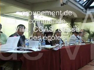 Convention groupement d'achat Ville CDE CCAS