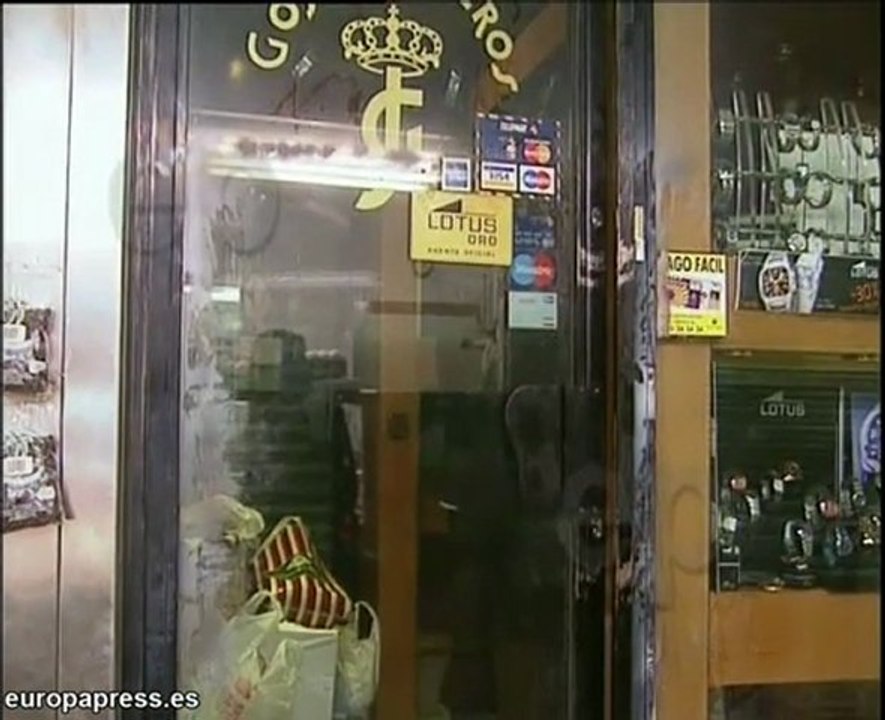Atraco en joyería de Móstoles