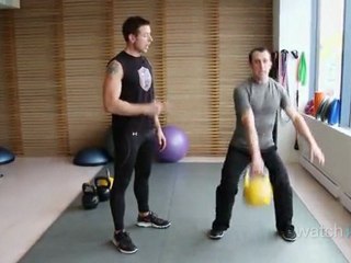Demonstration of Basic Kettlebell Exercises