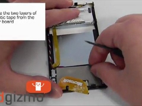 Zune 120 Repair: Headphone Jack & HoldSwitch Replacement