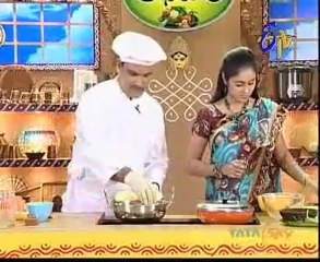 Abhiruchi - Recipes - Chicken Kadi Pakodi & Chicken Green Masth - 01