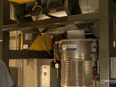 Bulk Bag Unloader: Dust-free Spout Interface Discharge System