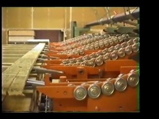 Timme Stapelautomaten GmbH - Spezialstapelmaschine hinter Mehrfachablängsäge