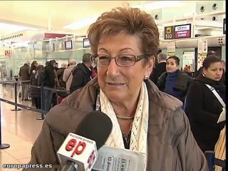 Normalidad en El Prat en la operación salida