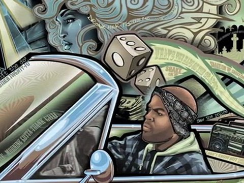 RareInk Presents Ice Cube It Was a Good Day Autographed Mural by Artist Mark Sgarbossa