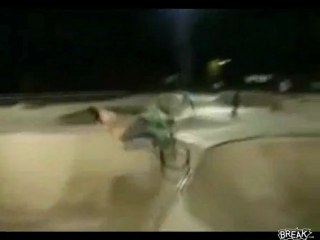 Painful BMX wipeout