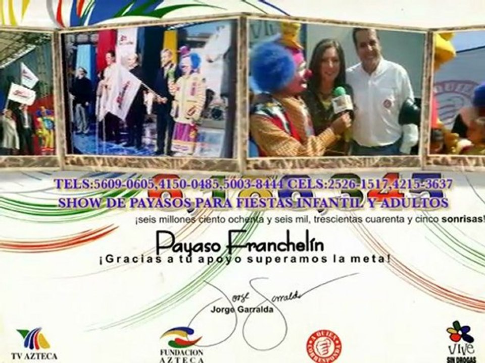 payasos en el d.f