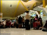 Millones de pasajeros se agolpan en Barajas