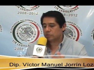 Entrevista con el diputado Víctor Manuel Jorrín Lozano