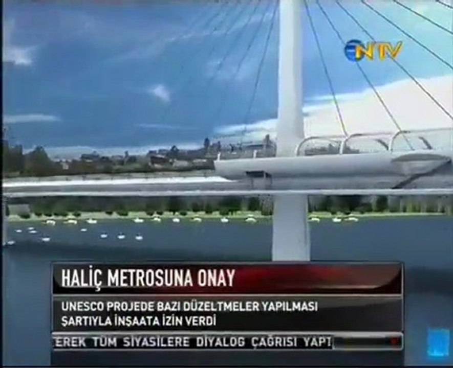 Haliç Metrosuna Onay