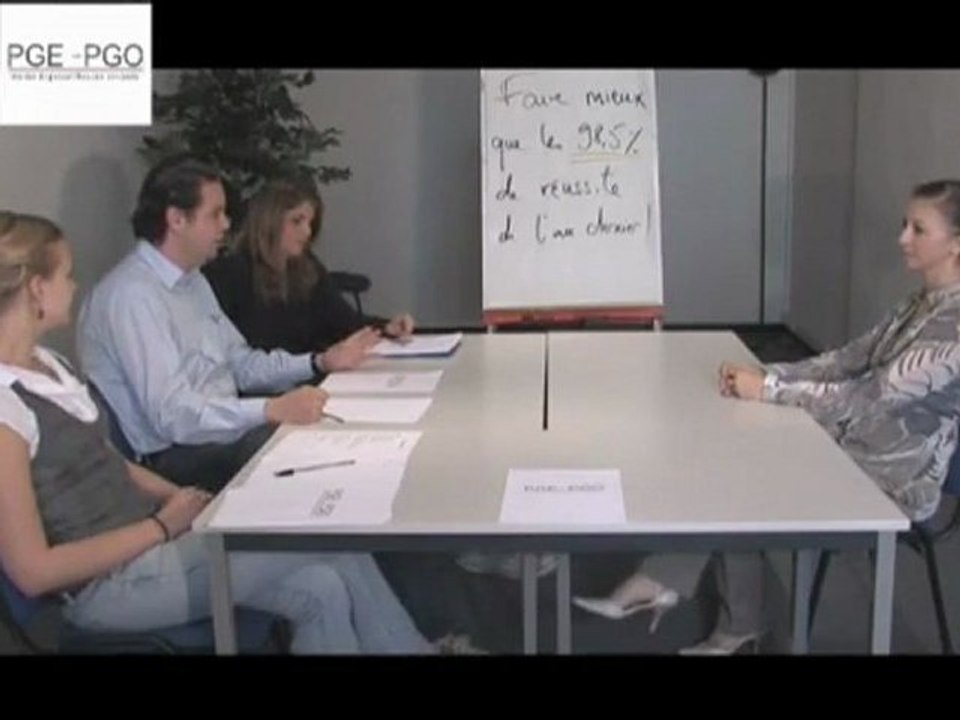 PGE-PGO : Entretien de personnalité ESC Marine 2/2