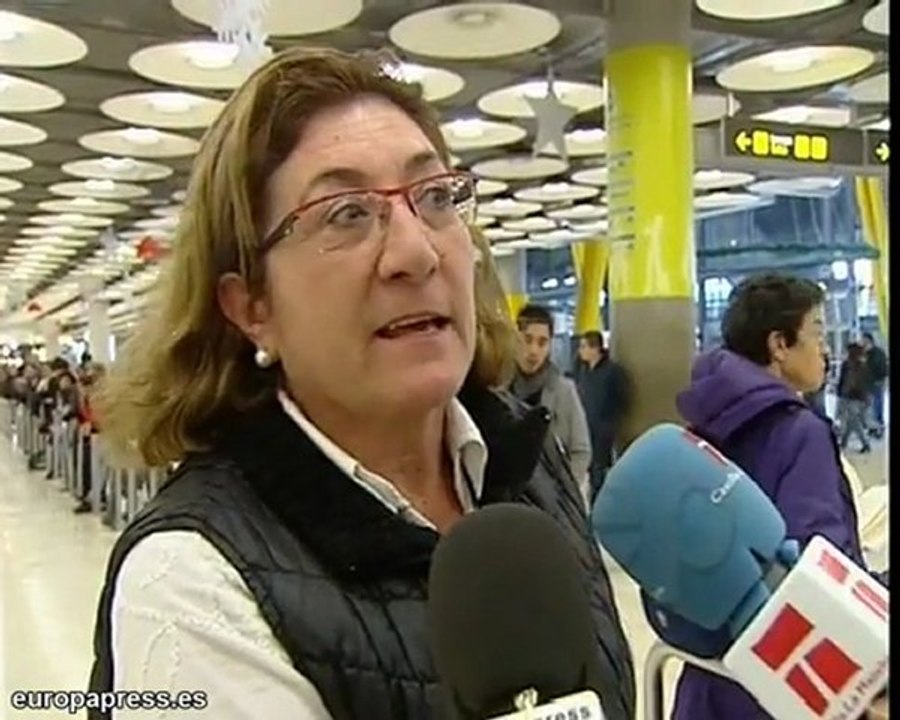 Madrid-Barajas vive con normalidad el retorno