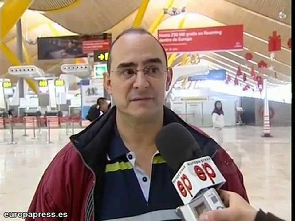 Madrid-Barajas vive con normalidad el retorno