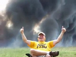 Is He Really Trying To Enjoy Fighter Jet Bombings