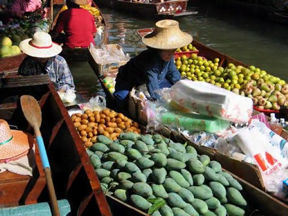 Marché flottant THAILANDE