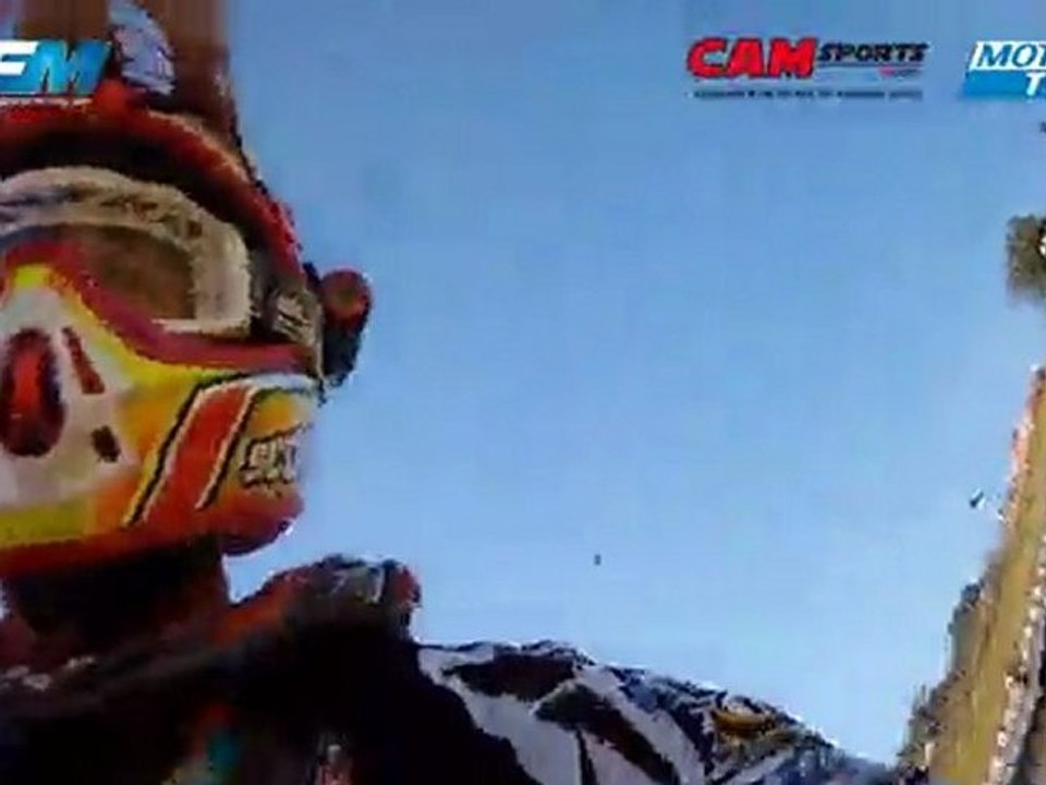 Chpt France Elite MX Gaillac - Tour du circuit avec Robin Kappel