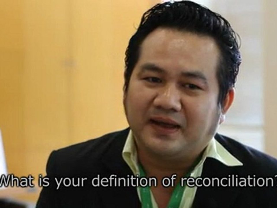 Reconciliation in Thailand. Pink: The Colour of Love