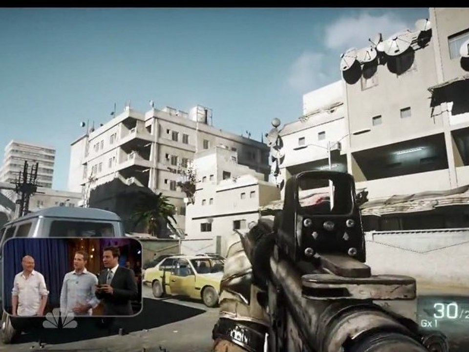 Battlefield 3 - Gameplay Footage - Jimmy Fallon