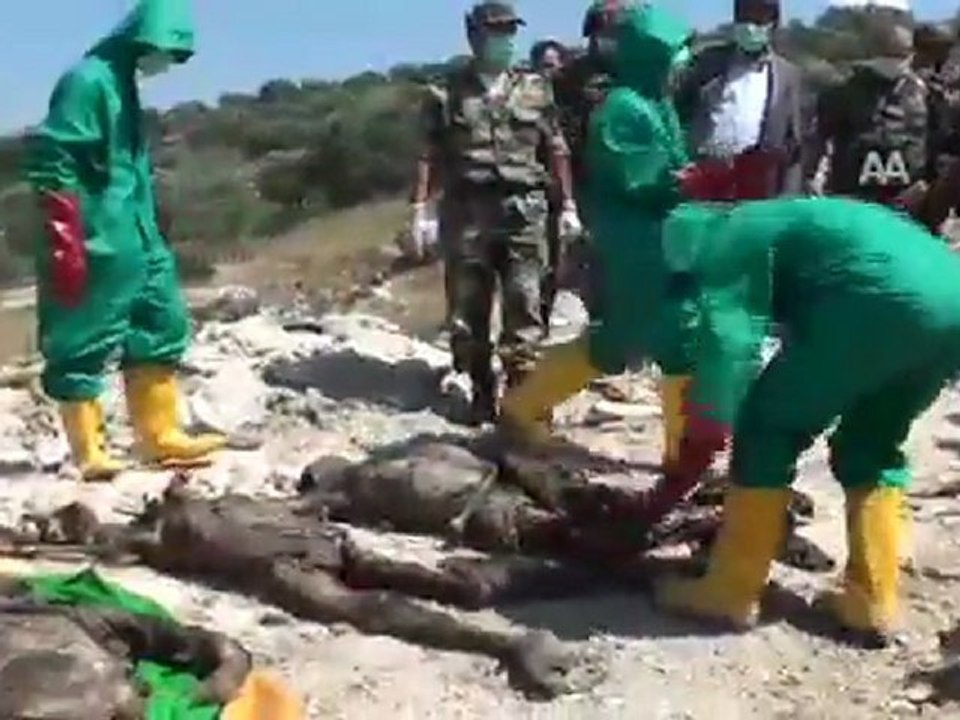 SURİYE'DE TOPLU MEZAR