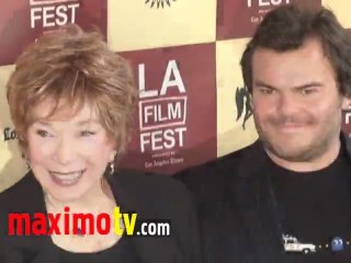 Shirley MacLaine & Jack Black at BERNIE World Premiere