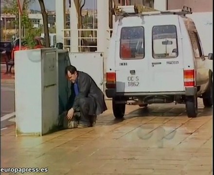 Consecuencias de la lluvia en Cáceres