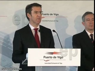 Feijóo sobre puerto de Vigo