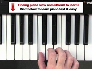 C Major Scale - How to Play Piano