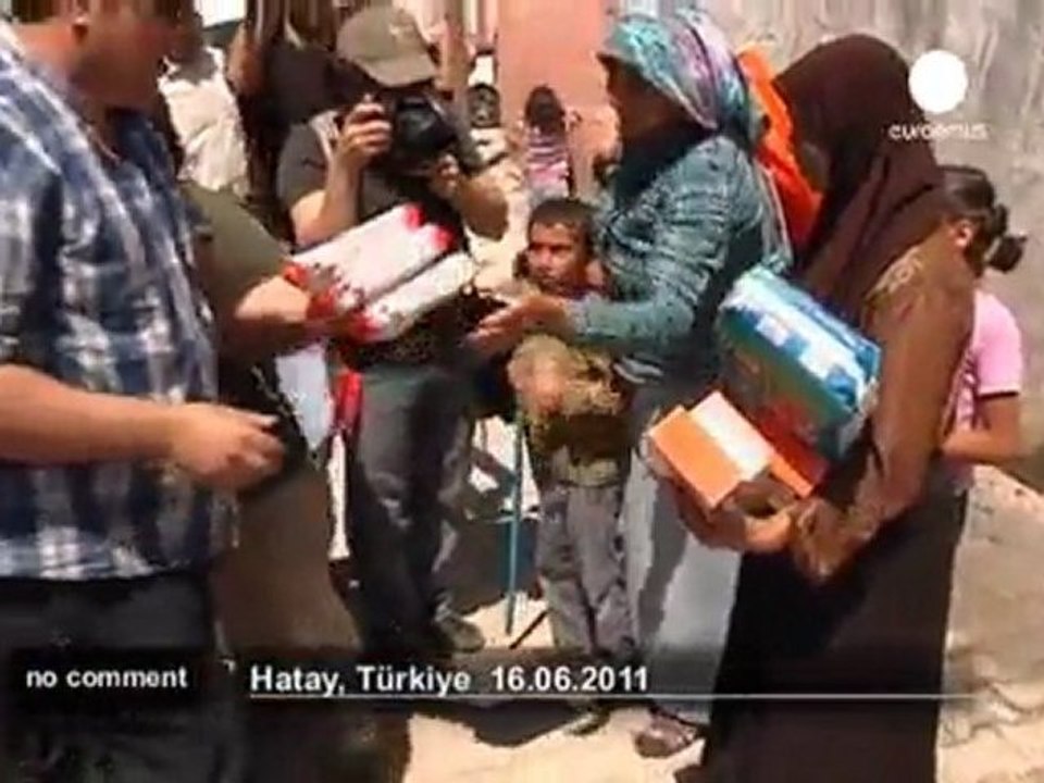 Humanitarian aid for Syrian refugees in Turkey - no comment