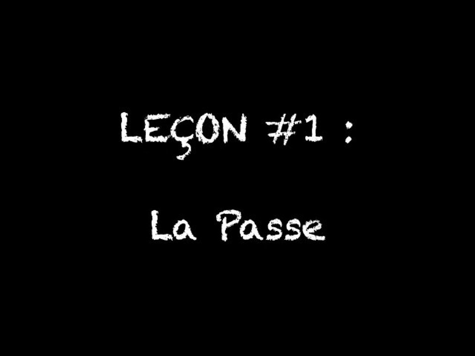 LES LEÇONS DE BASKET DU DOC MININEM : Leçon #1 - La Passe