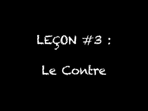 LES LEÇONS DE BASKET DU DOC MININEM : Leçon #3 - Le Contre