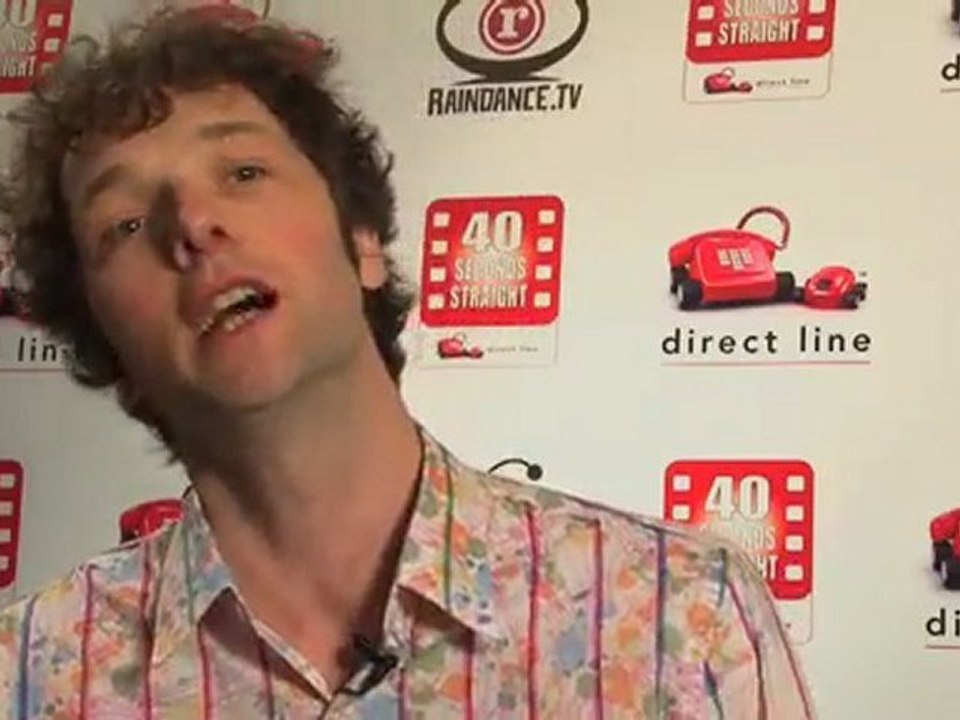 Chris Addison on Direct Line's 40 Seconds Straight film competition