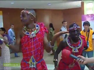 Afrikalı öğrencilerin hayran bırakan türkçesi 9.Türkçe Olimpiyatları