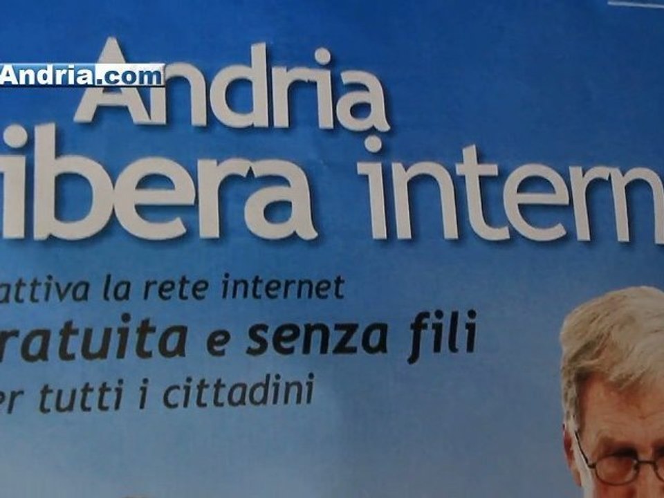 Parte "Andria Wi-Fi": la presentazione a Viale Crispi