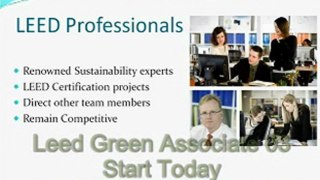 Leed Green Associate, Leed Project Manager